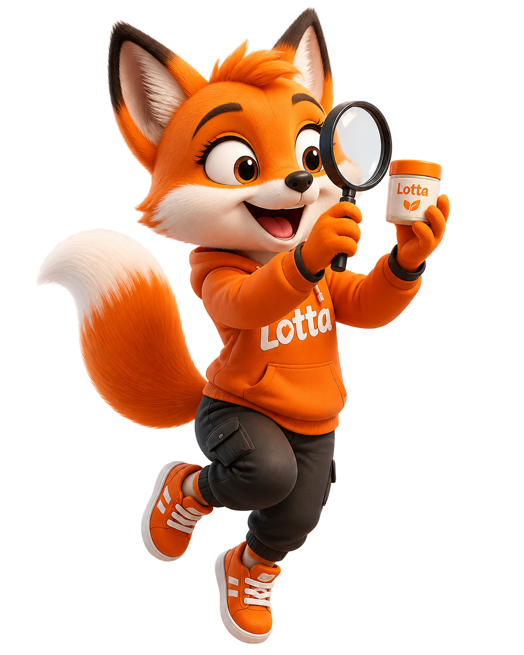 Lotta, das Maskottchen von fraglotta
